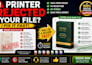 fix printer rejected files and  prepare professional  artwork cmyk conversion